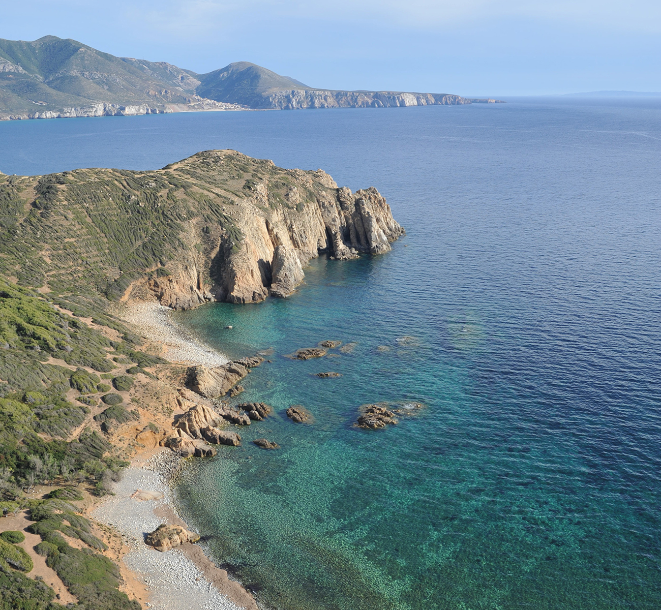 capo pecora arbus costa verde promontorio