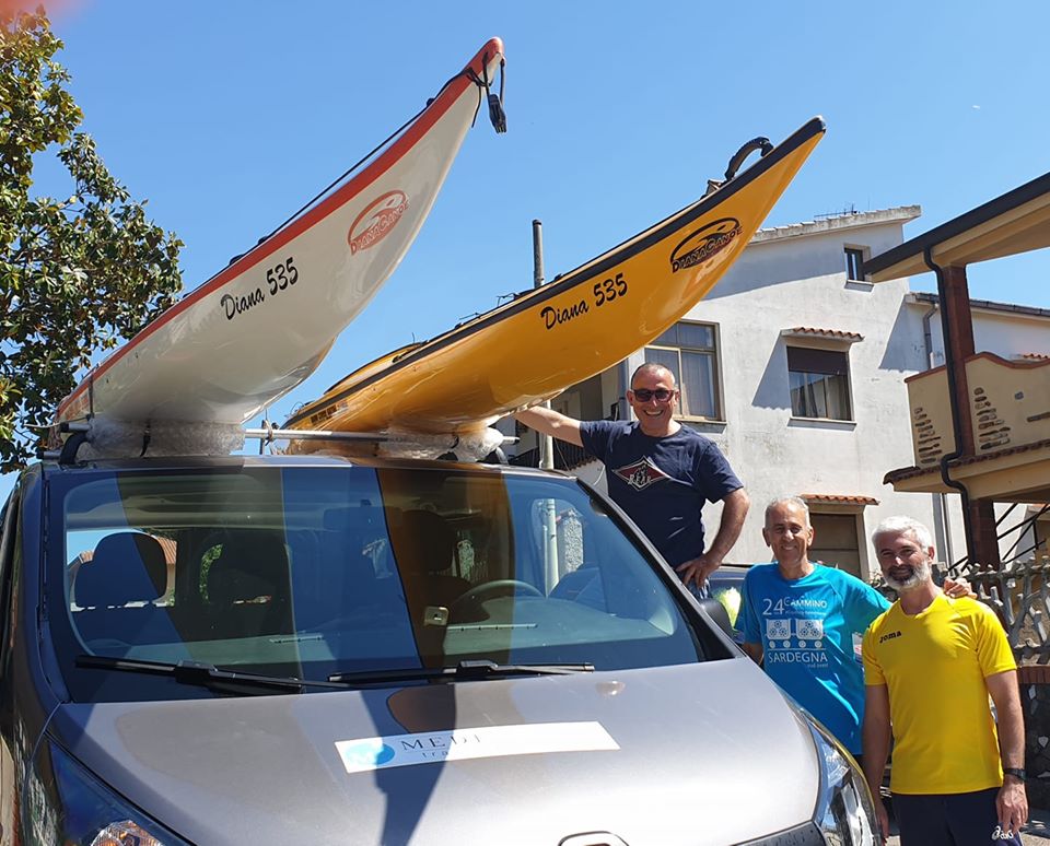 la rotta dei tonni in kayak